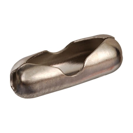 Hillman Aluminum No.10 Bead Ball Chain ConnectorSilver, 100PK 5982749